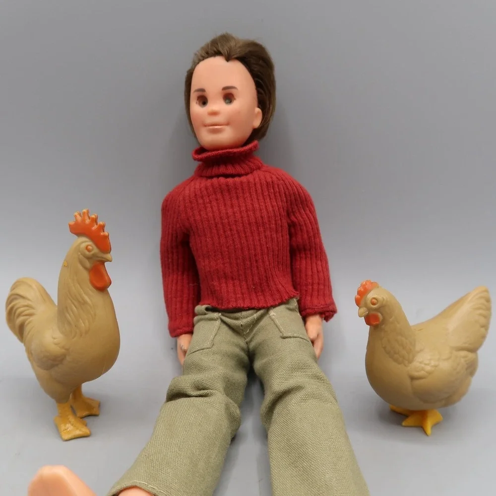 Mattel Sunshine Family Dad Steve Doll 1973 Articulated 9